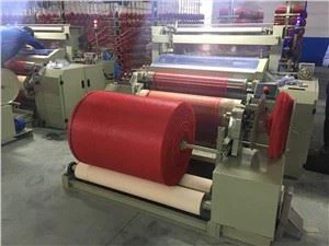 Επίπεδη ύφανση για σακούλα Leno Net σε υφασμένο πολυπροπυλένιο